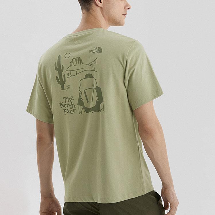 THE NORTH FACE SS22 T Shirt Unisex Green NF0A7WDV-3X3