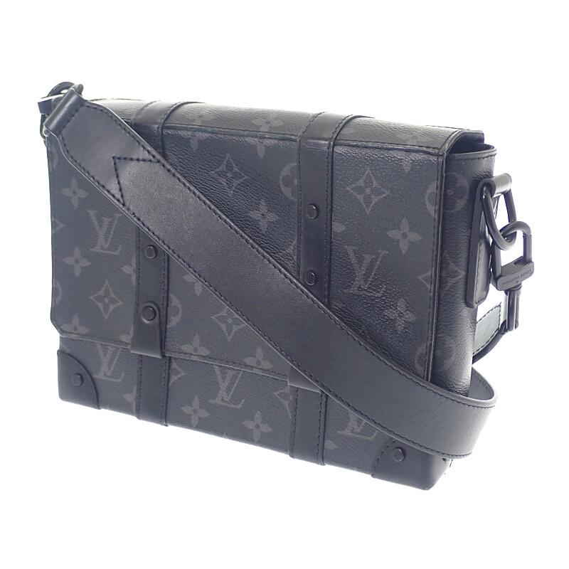 LOUIS VUITTON  M45727 Shoulder Bag black Monogram canvas mens