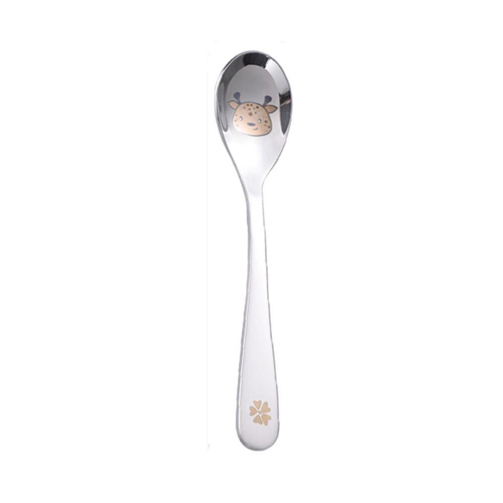 Dinnerware Tea Spoon 304 Stainless Steel Cartoon Spoon Cute Coffee Spoon