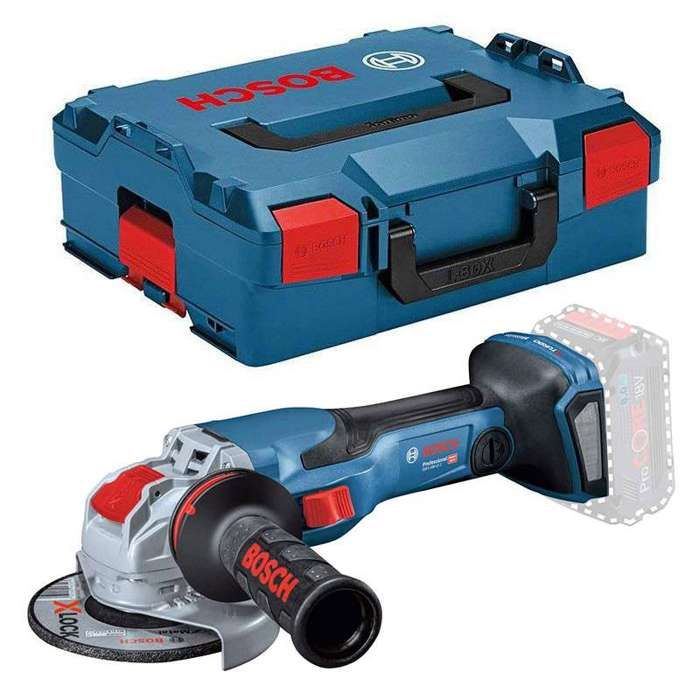 Bosch Professional Meuleuse Angulaire Sans-fil BITURBO, L-BOXX ( Sans Batterie Ni Chargeur) - 06019H6400