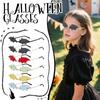 Bats Sunglasses Rimless Goth Glasses For Women Men Halloween Party Glasses Trendy Eyewear UV Protections
