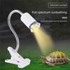 360 Grad Drehung Reptilien Heizlampe UVA+UVB Lampe Klemme Abdeckung Klemme Lampenfassung Schildkröten