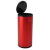 Car Ashtray with Push Type Lid Aluminum Alloy Multifunction Mini Car Trash Can Garbage Container for Outdoor Travel