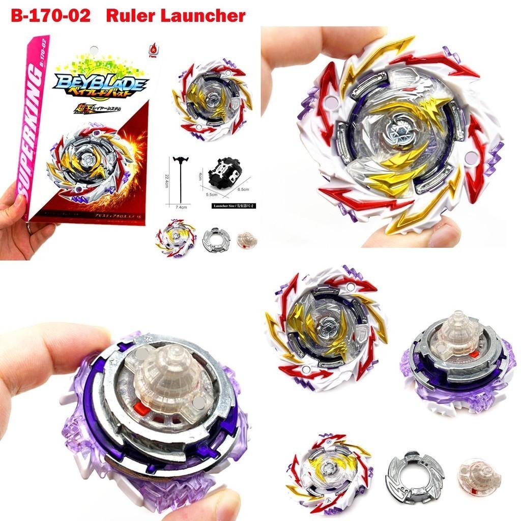 Beyblade Superking Burst B170 02 Abyss Diabolos 5 Fusion 1s Spark Launcher