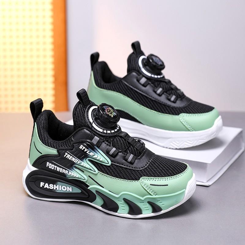 Youth style shoes Boys Lightweight Breathable Mesh Running Shoes Kids Outdoor Indoor Sports Casual Sneakers