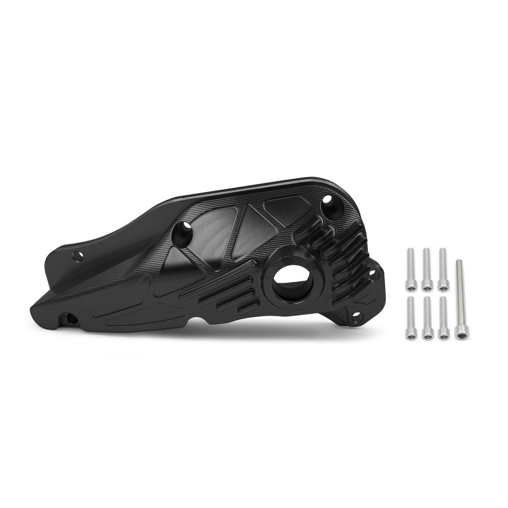 For Vespa GTS GTV 125 250 HPE 300 2019–2025 Motorcycle Oil Pan Aluminum Clear Visible Oils Bottom Potn