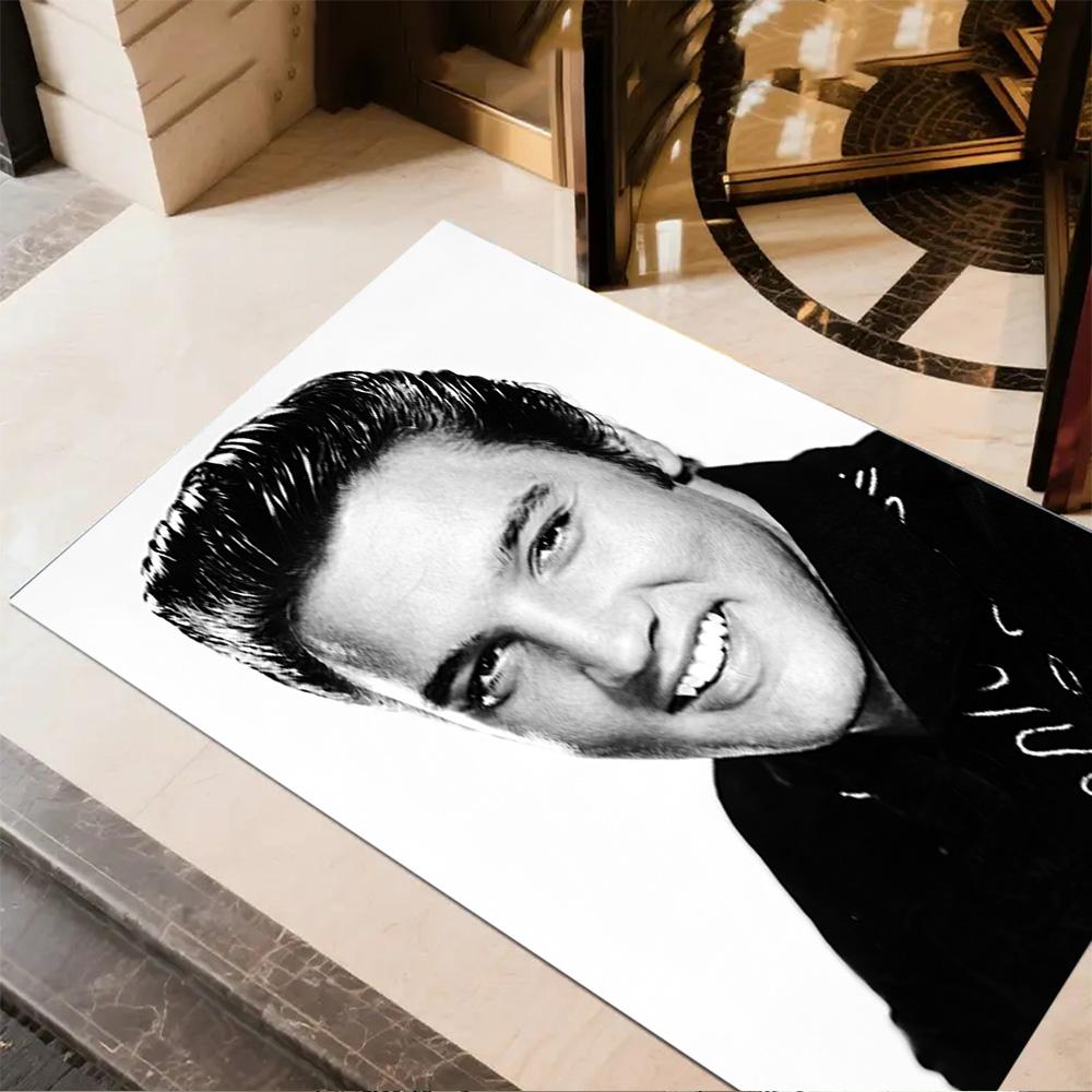 Elvis Presley Performance Floor Mat Design for Bedrooms Outdoor Living Rooms Playrooms Anti-slip Rug Decorate Offices Birthday/Christmas Gift
