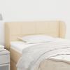 VidaXL Headboard with Ears Cream 103x23x78-88 Cm Fabric3117139
