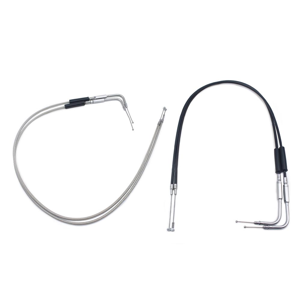 Motorcycle Parts Throttle Cable 90cm 110cm 130cm 150cm For Harley Sportster 1200 Custom Anniversary XLH1200C Police XL1200CP