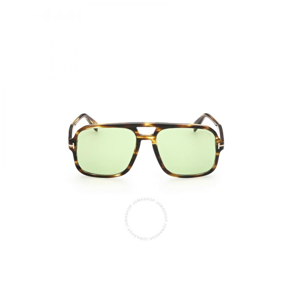 

Tom Ford Falconer Green Navigator Мужские солнцезащитные очки FT0884 52N 60