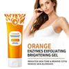 3 Stück Orangen-Enzyme Peeling-Aufhellendes Gel Feuchtigkeitsspendend Glättend Porenverfeinernd Aufhellend Aufhellend Peeling-Gel