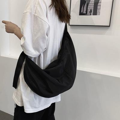 Estilo Bolsa Diagonal Estilo Bolsa de Ombro de Grande Capacidade Unissex Bolsa de Bolinho de Massa Bolsa de Ginástica Oxford À Prova D'Água