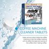Jakehoe coffee machine descaling and cleaning sheet, dirt and oil stains clean, keeping kitchen equipment hygienic, effervescent tablets