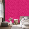 Purple Geometric Pattern Wallpaper for Living Room and Bedroom 50x1000