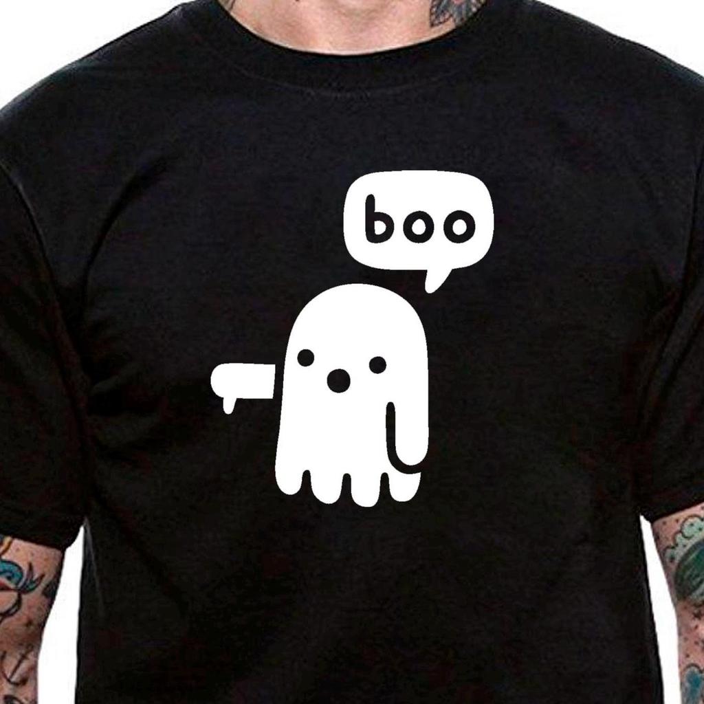 Boo Geist Halloween T-Shirt Unisex Uneek T-Shirt Tee