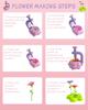 DIY Floral Bouquet Kit: Children's Creative Handicraft Embossing Toy