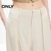 ONLY Women's 2024 Summer Draped Straight-Leg Casual Pants