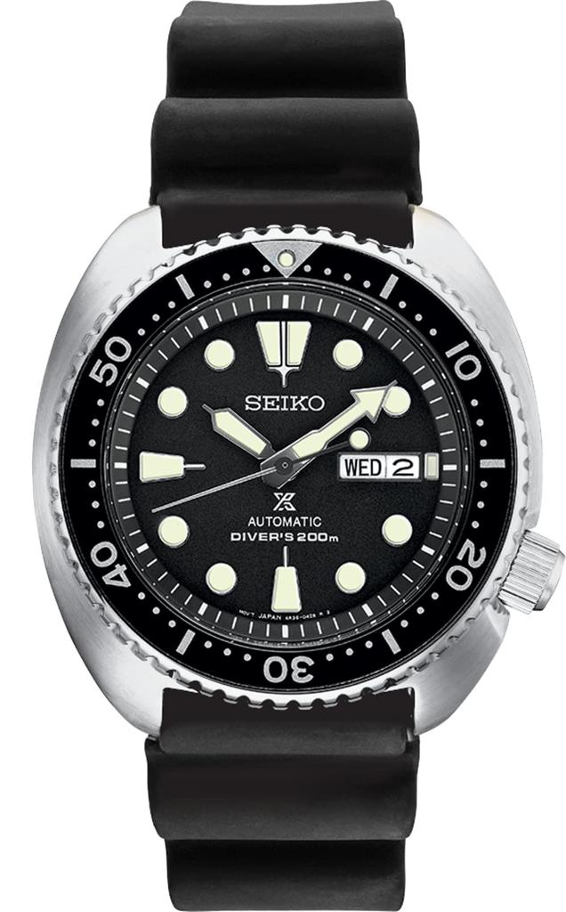 SEIKO SRPE93 Prospex Watch 45mm Stainless Steel Black Diver Men's