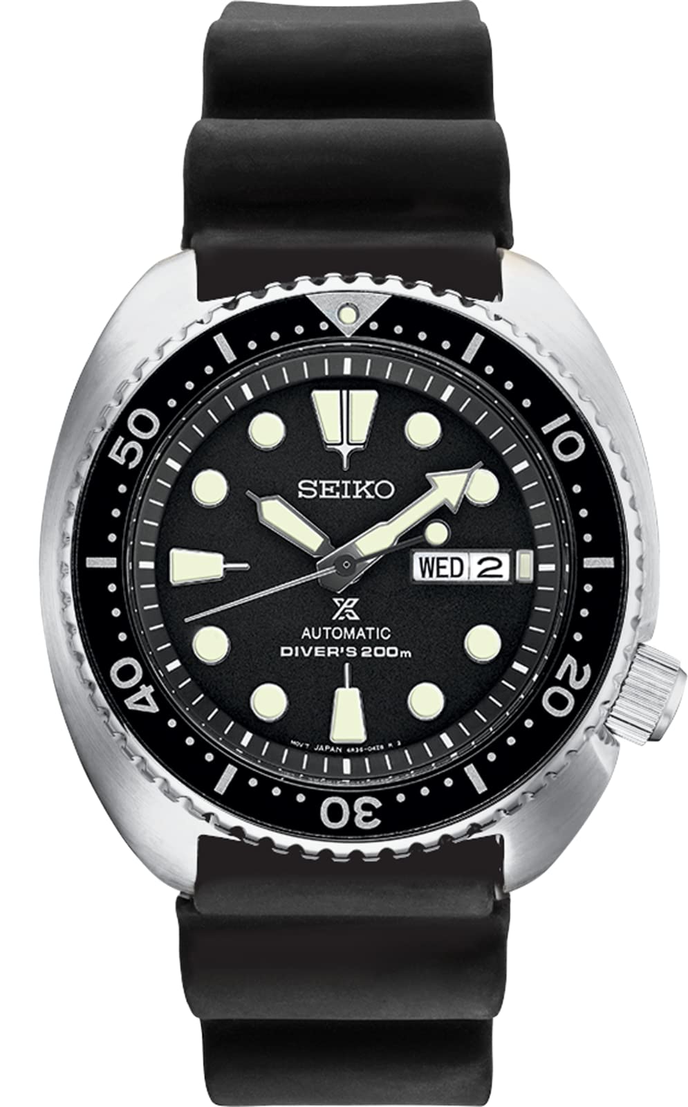 

SEIKO SRPE93 Годинник Prospex 45мм Нержавіюча сталь Чорний Дайверський Чоловічий чорний