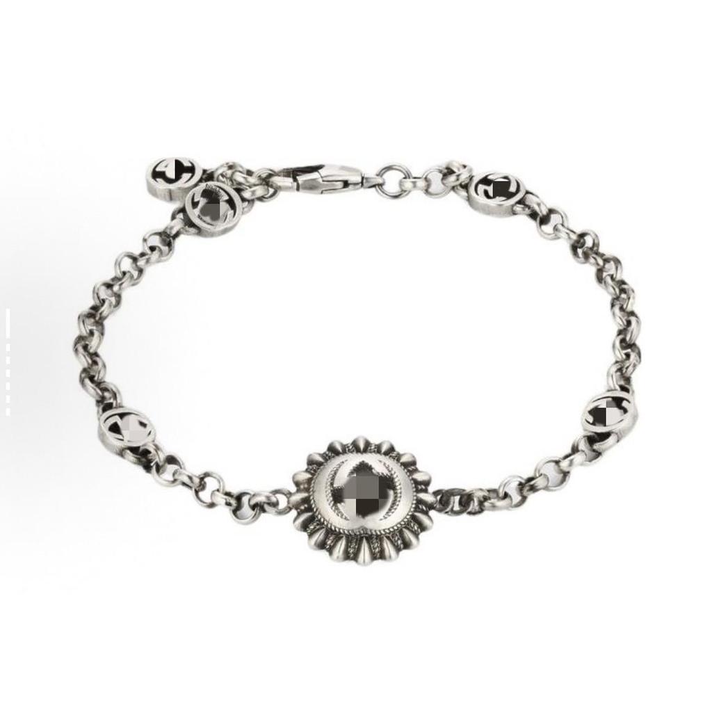 925 Silver Sunflower Bracelet: Versatile and Fashionable Unisex Gift