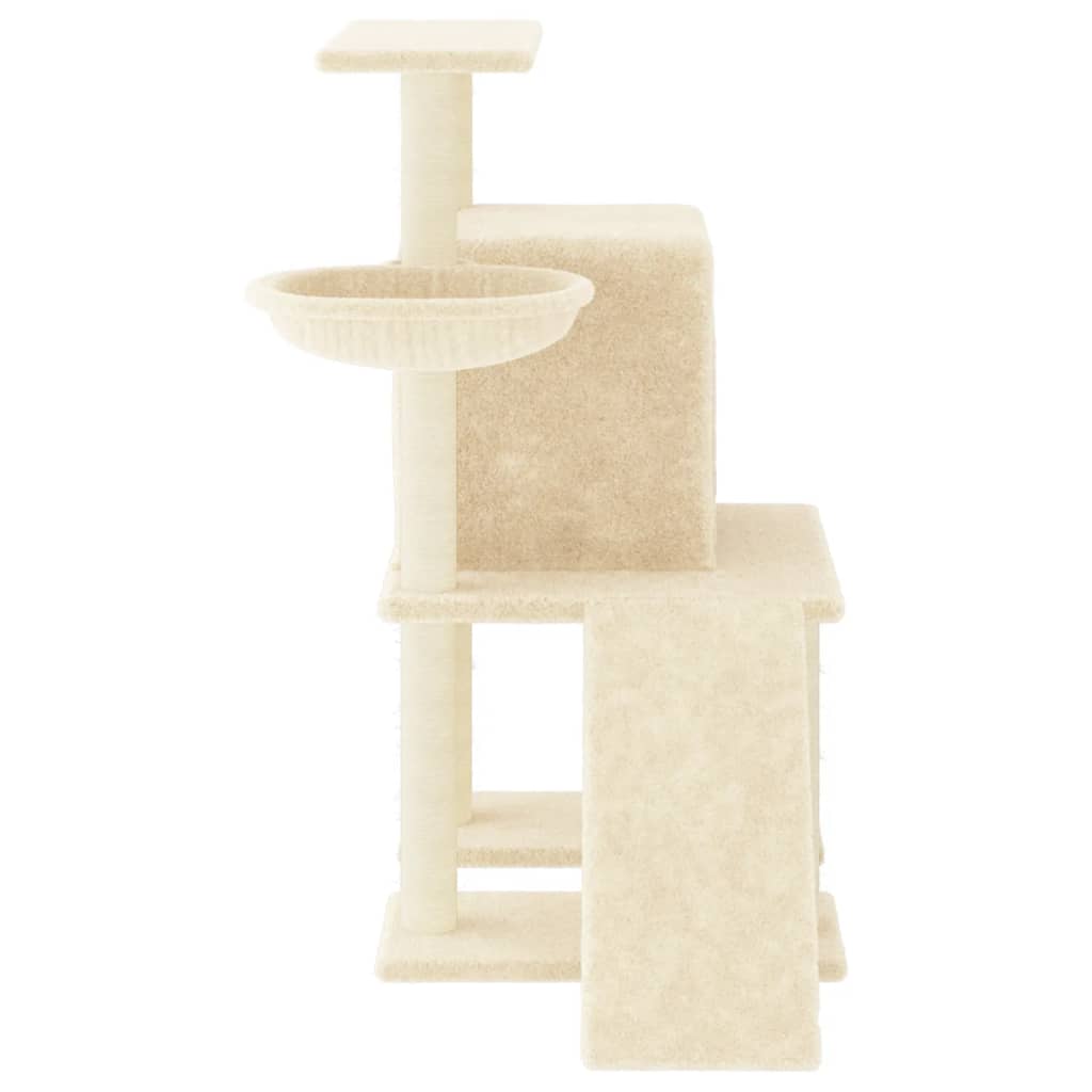 Scratching Post with Sisal Scratching Posts Cream 96.5 Cm