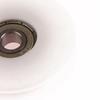 8*50*12Mm Wide Slot 5/7Mm U Groove Roller Guide Wheel Pom Nylon Groove Wire Rope Bearing