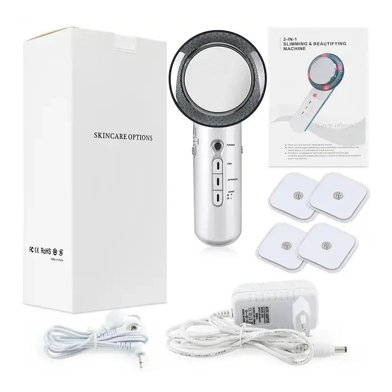 Ultrasound Cavitation EMS Face Body Slimming Massager Lipo Fat Burner Machine Galvanic Infrared Ultrasonic Weight Loss Machine