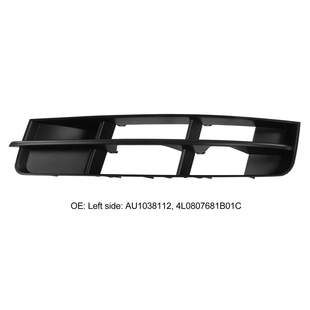 Front Bumper Outer Lower Turn Signal Grille Cover Air Guide Vent Grill Trim for Q7 Standard Bumper 2010‑2015 Left AU1038112