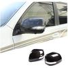 Door Rear View Mirror Cover Cap Compatible with Toyot@ Land Cruiser Prado FJ150 150 2010-2019, ABS Exterior Side View Mirror Cover Protective Trim