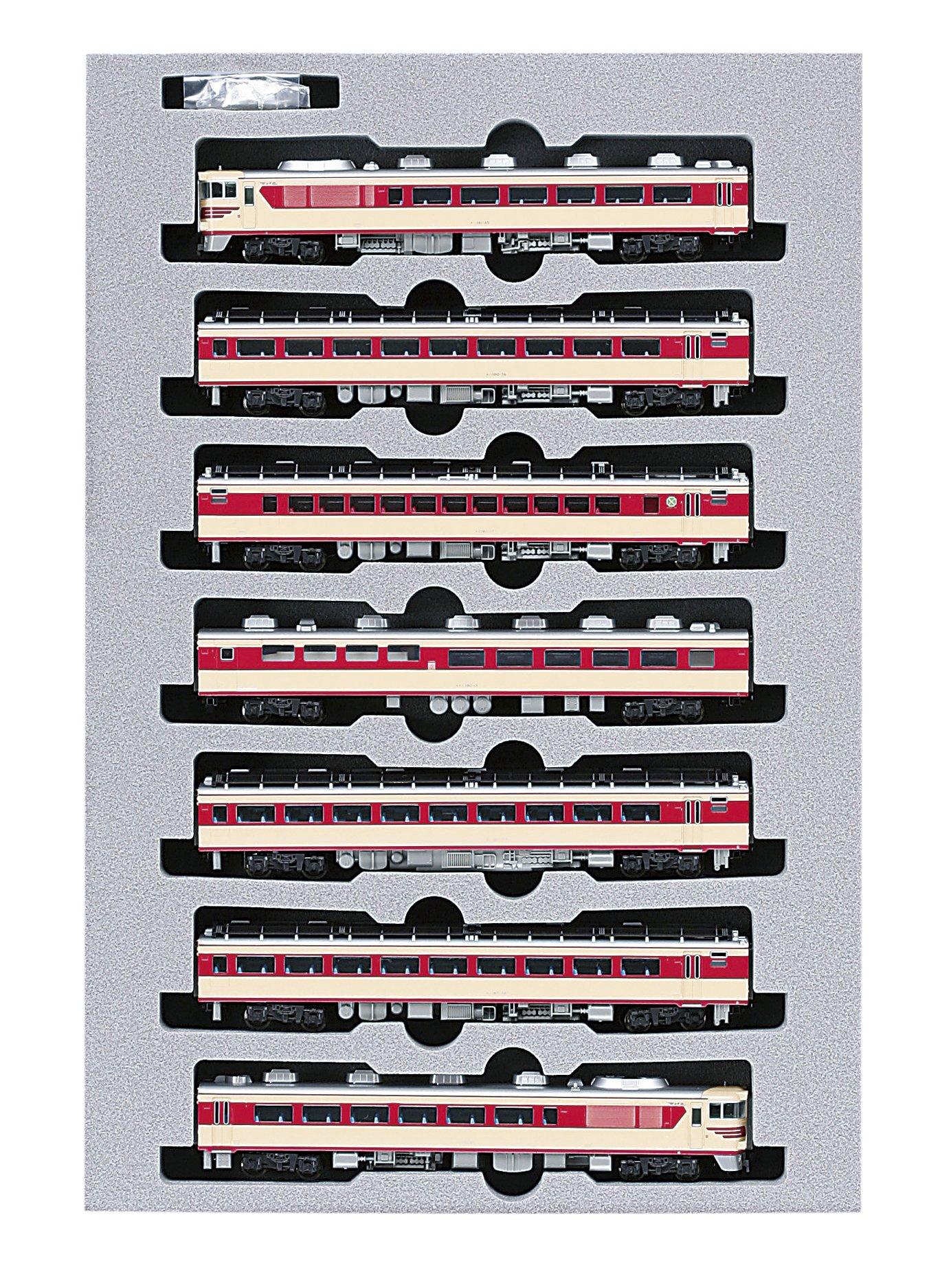

KATO N gauge Kiha 181 series set railway model diesel car 7-car 10-836