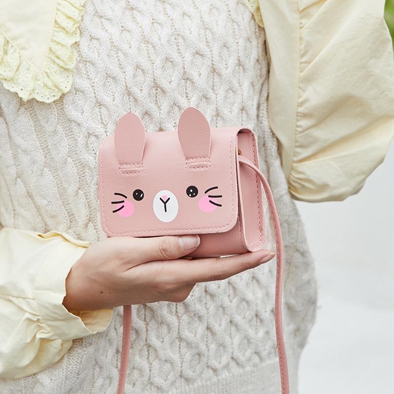 Small bag female cute printed small square bag new women's mini shoulder messenger bag