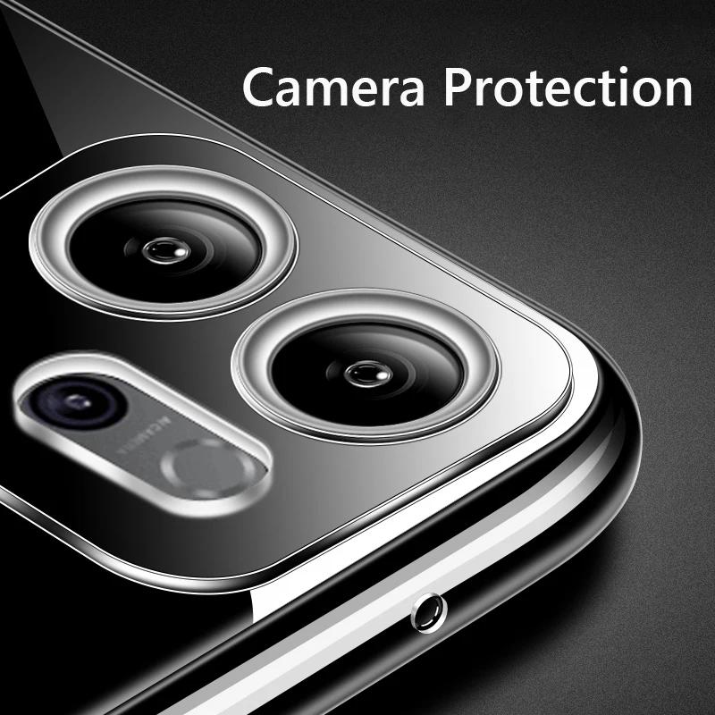 EUCAGR Soft TPU Clear Transparent Phone Case For OPPO Reno14 Pro Reno 14 Pro 14F Back Cover Fundas Capa