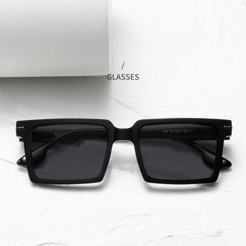 New Square Frame Myopia Sunglasses Unisex UV-protective Eyewear for Outdoor Activities Classic Driving Shades 0 To -4.0