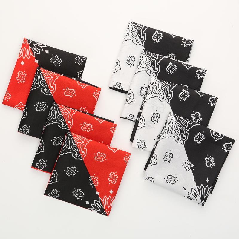 Paisley Bandanas for Men Women Soft Breathable Fabric Unique Multicolor Print for Hiking Travel Daily Wear