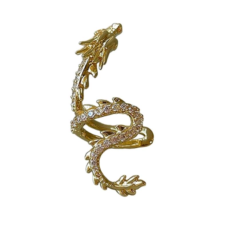 

Unique Dragon Ear Cuff Adornment Stylish and Fashionable Clip On Earrings for Non Pierced Ears Dainty Ear Jewelry Charm