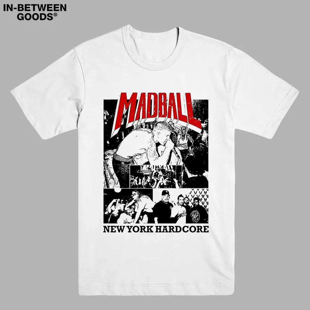Unisex Short Sleeve Crew Neck Cotton T Shirt Madball XXL