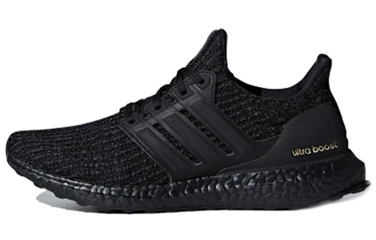 Adidas Wmns UltraBoost 4.0  Triple Black Gold  Women s F36123 36