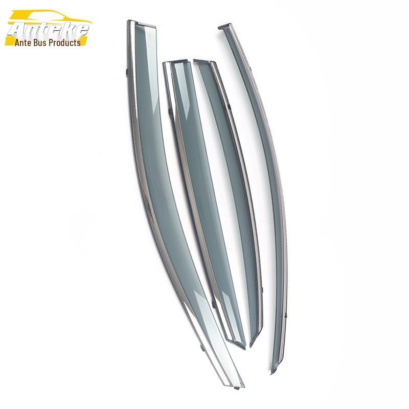 Borui GC9/18 Rain Deflector with 3D Stainless Steel Decorative Strip