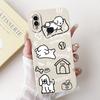 For Samsung Galaxy A10s Case SM-A105F Cute Dog Cartoon Cover Shockproof Phone Case For Samsung A10 A 20 s Galaxy A20 A20s Fundas