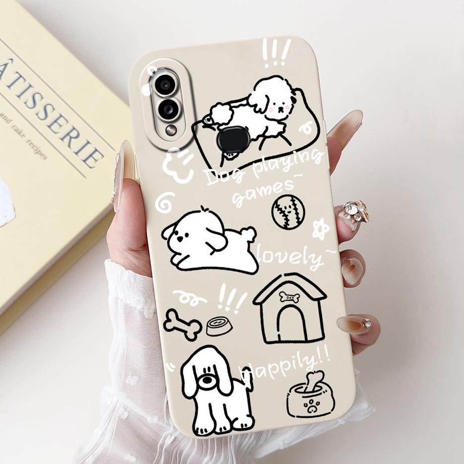 For Samsung Galaxy A10s Case SM-A105F Cute Dog Cartoon Cover Shockproof Phone Case For Samsung A10 A 20 s Galaxy A20 A20s Fundas
