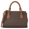 Marilyn Brand Print Canvas Tote Bag Small Women Tote Bags Brown 35F5G6AM1B-BROWN