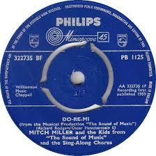 

7inch Record MITCH MILLER DoReMi PB1125 Philips 1959 UK Jazz Used