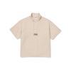 Shirts Men's Beige Lapel Moderate Shirt FS2JKF2101X-BEG