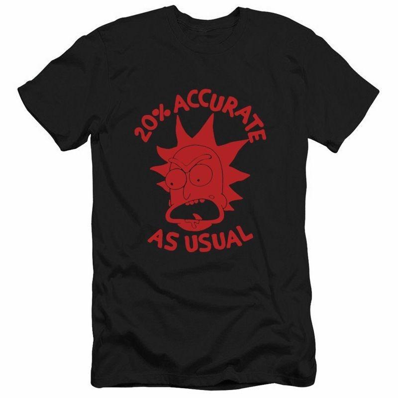 Trendy Cotton T-shirt For Adults Cartoon Graphic Tee Round Neck