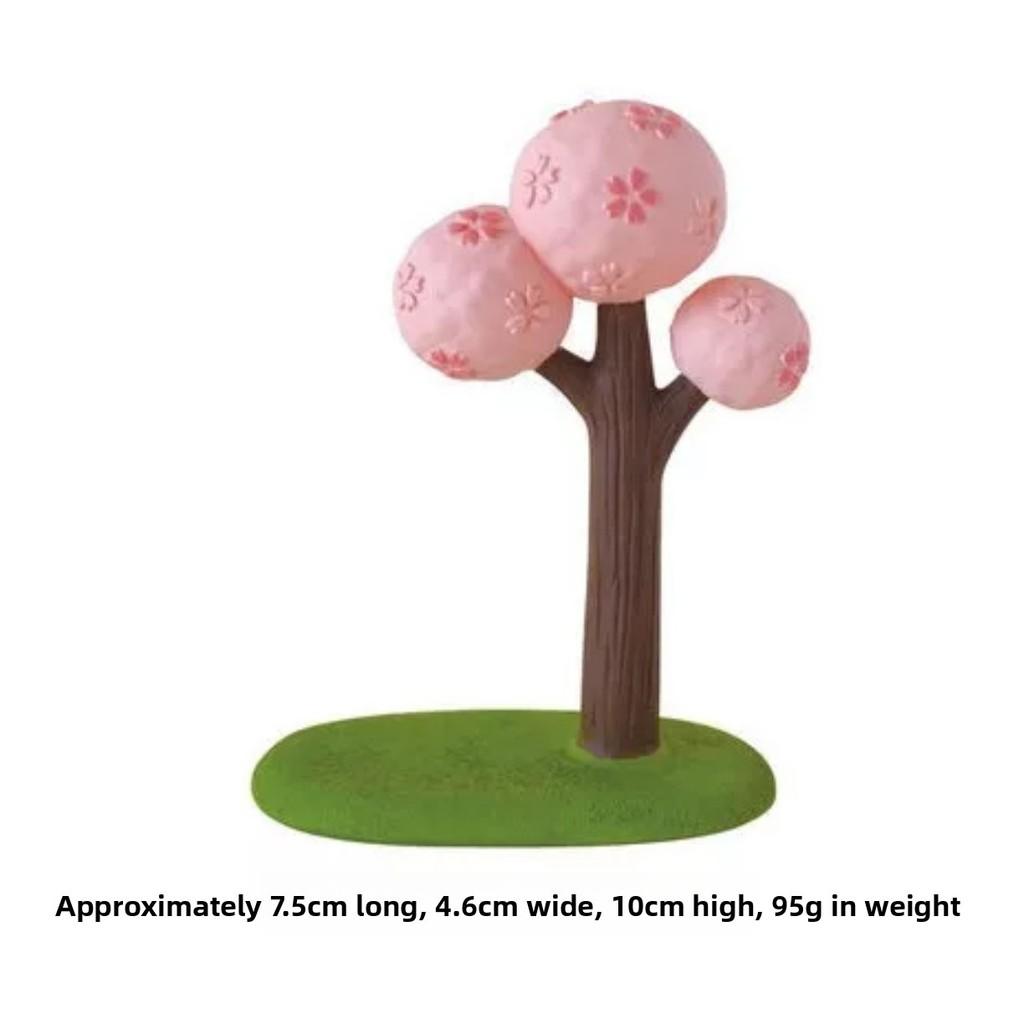 

Zakka Cherry Blossom Resin Decor Gift For Home And Office Scenes Style A