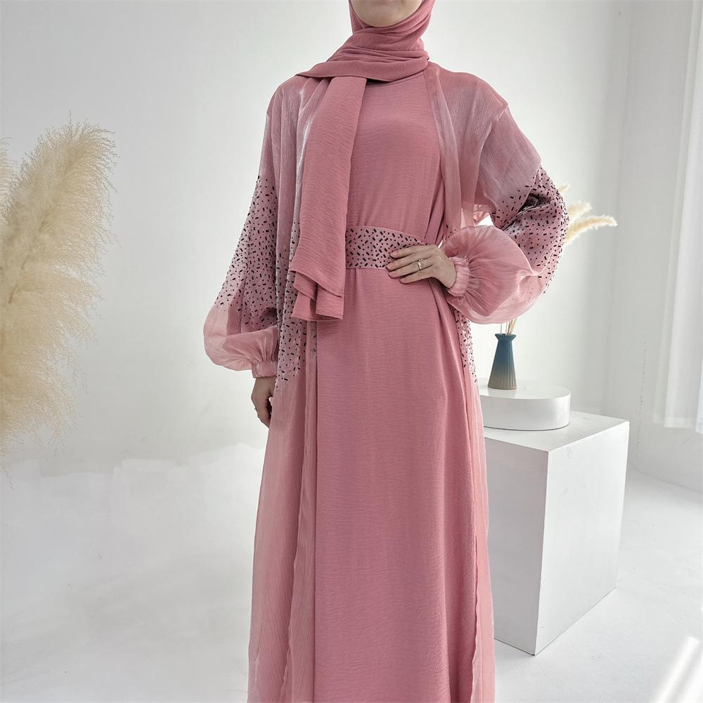 Loriya 2024 Bubble Sleeve Robe Cardigan LR698