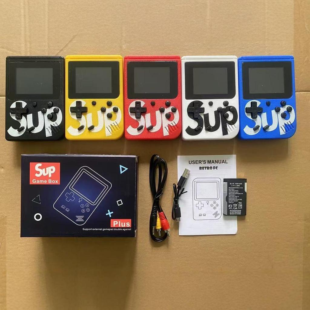 Klassische Retro-Handheld-Spielekonsole: 400-in-1 mit Einzel- und Doppelspielermodi
