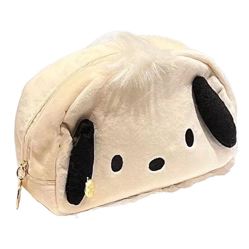 Plush Hello Kitty Pochacco Pen Case With Large Capacity For Students And Office Use