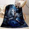 Gothic Style Blanket Soft Warm Cozy Suitable for Office Chair Bedding Chair for All Occasions Modern Gift for Travel Home Birthdays
