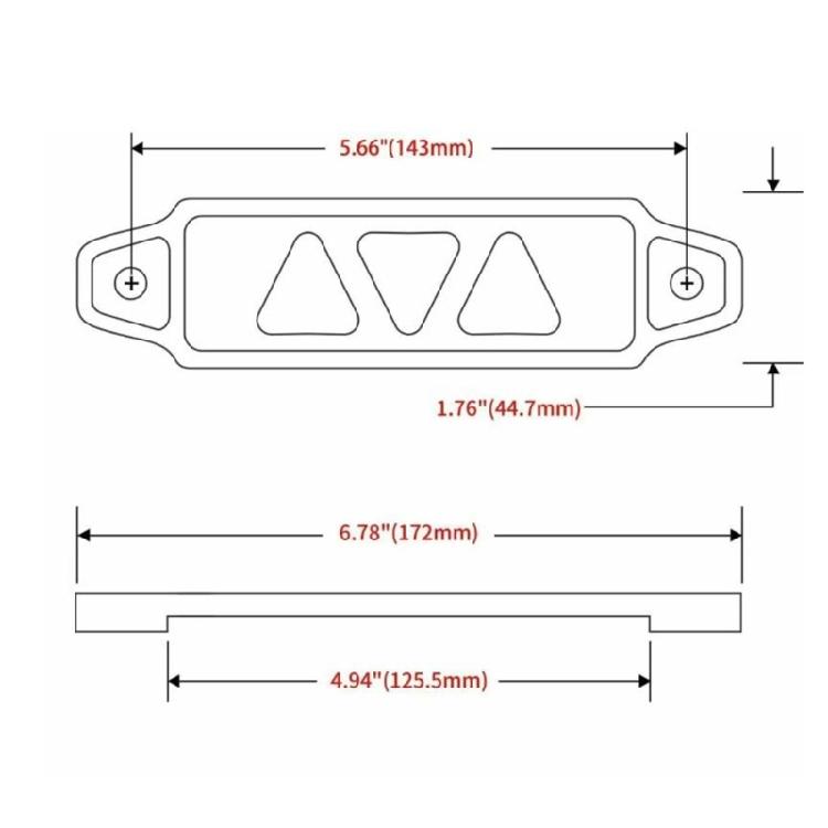 Universal Vehicle Battery Hold Down Clamp Stabilizer Heavy Duty Aluminum Bracket Vibration Proof Design Multiple Color